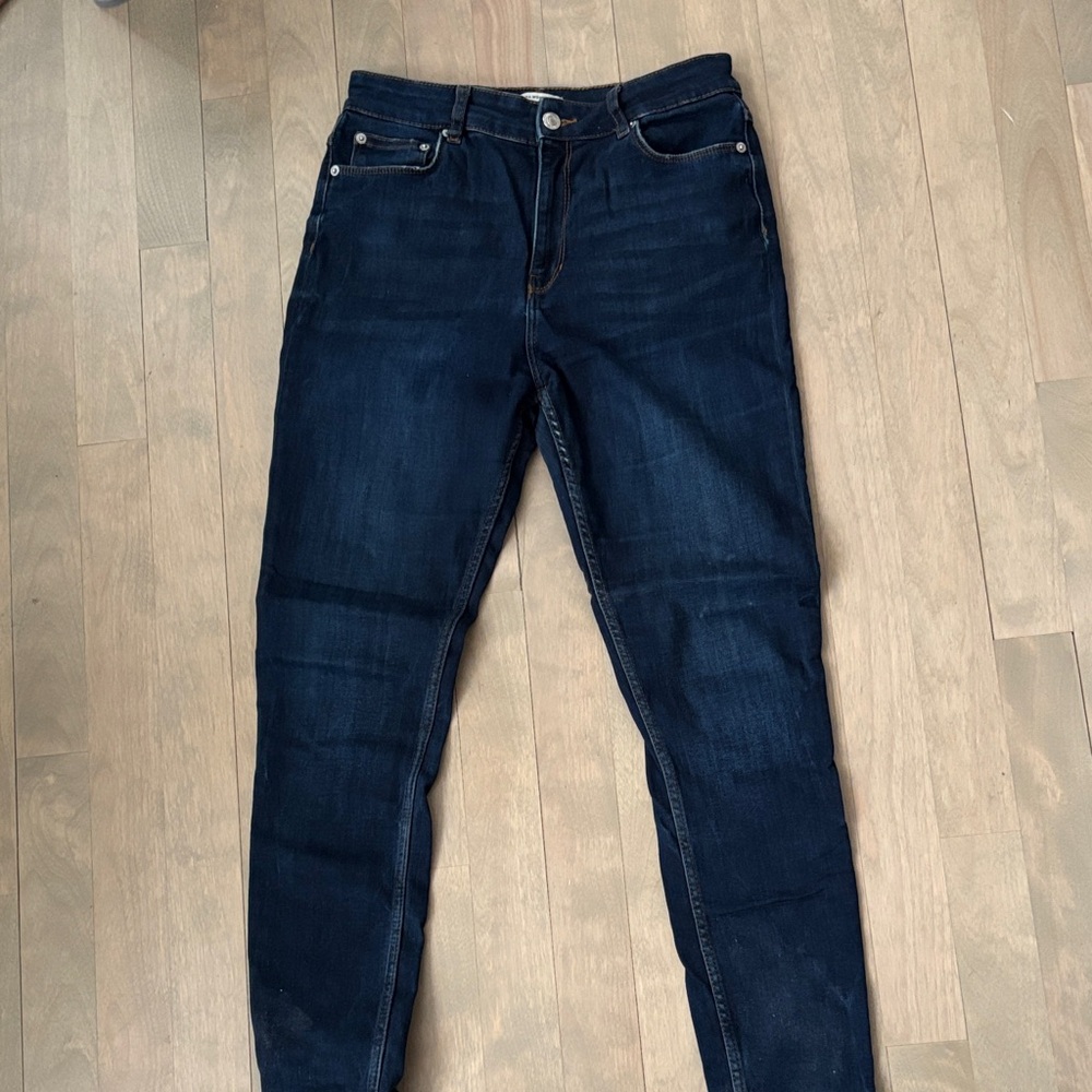 Zara Dark Indigo Skinny Jeans